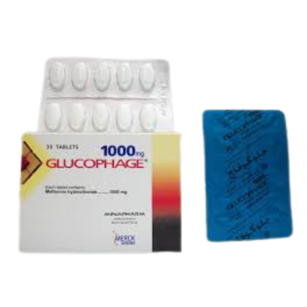 جلوكوفاج 1000 مجم 30 قرصًا