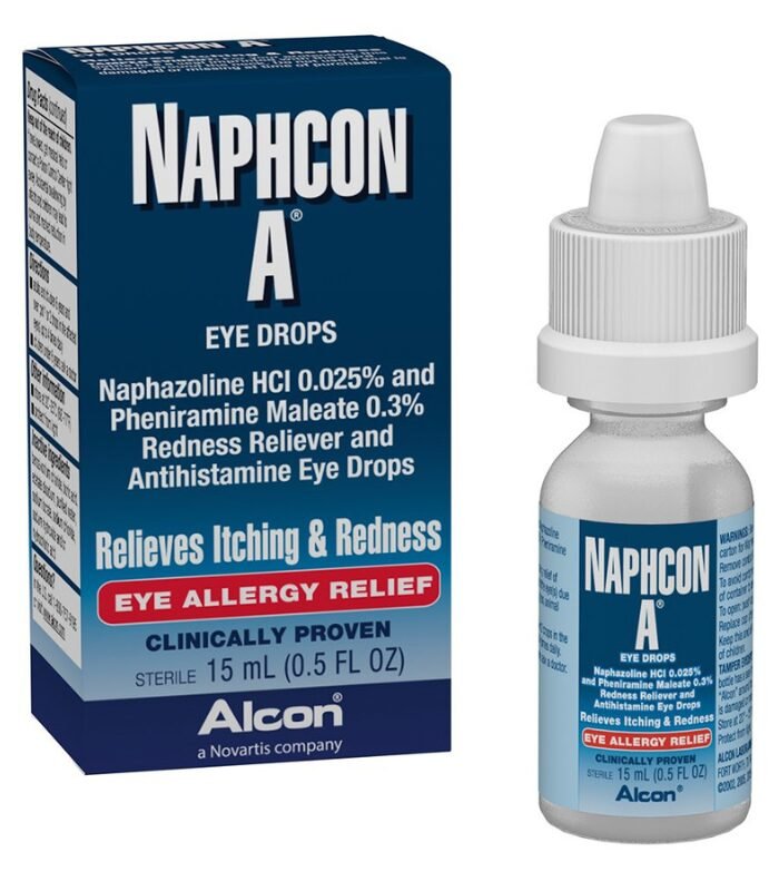 10287.jpg قطرات نافكون أ للعين NAPHCON - الصورة 1