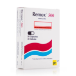 ريموكس 500 ملغ 20 كبسولة REMOX
