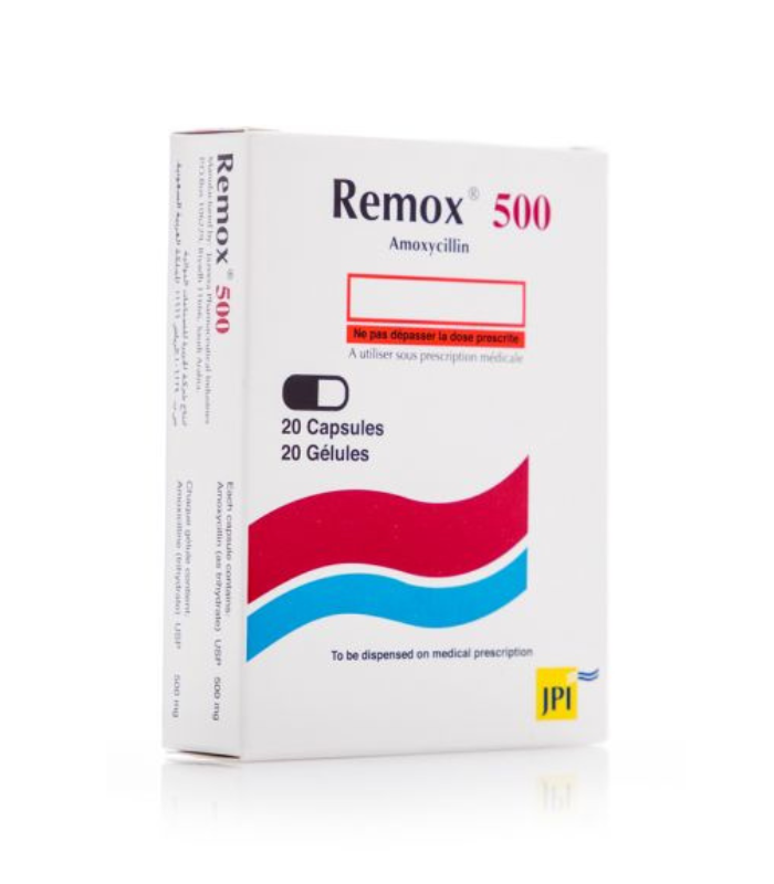 10399.png ريموكس 500 ملغ 20 كبسولة REMOX - الصورة 1