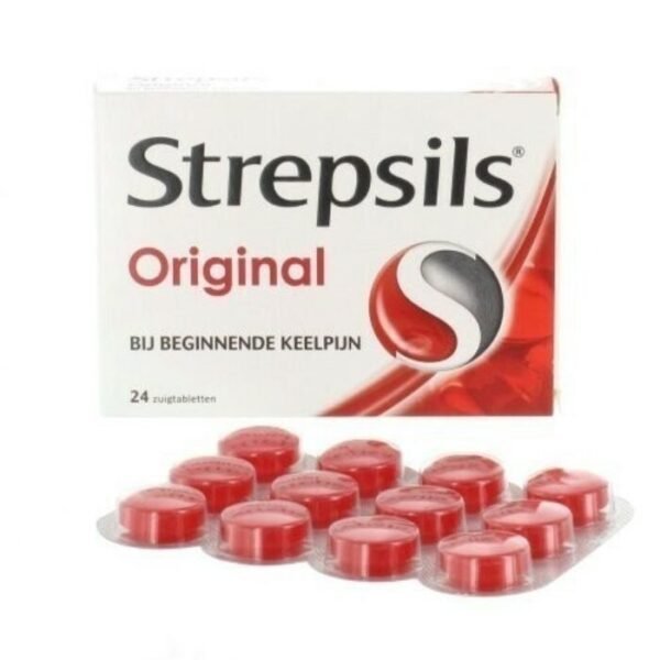 ستربسلز الأصلي 24 قرصًا STREPSILS