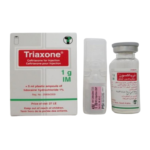 ترياكسون 1 جم قارورة عضل TRIAXONE