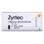 زيرتك 10 ملغ 10 أقراص ZYRTEC