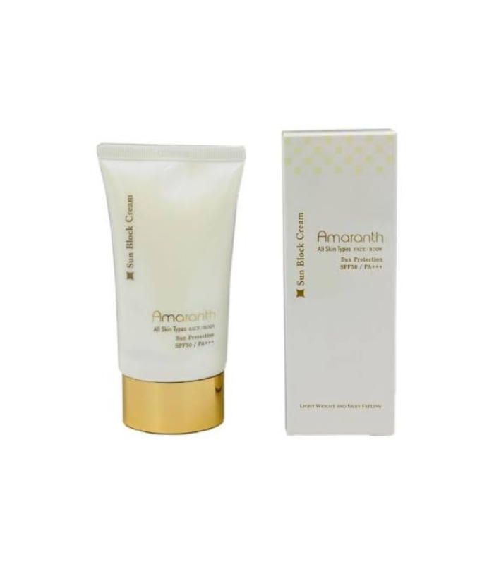 120.png كريم الوقاية من الشمس من أمارانث - الصورة 1
