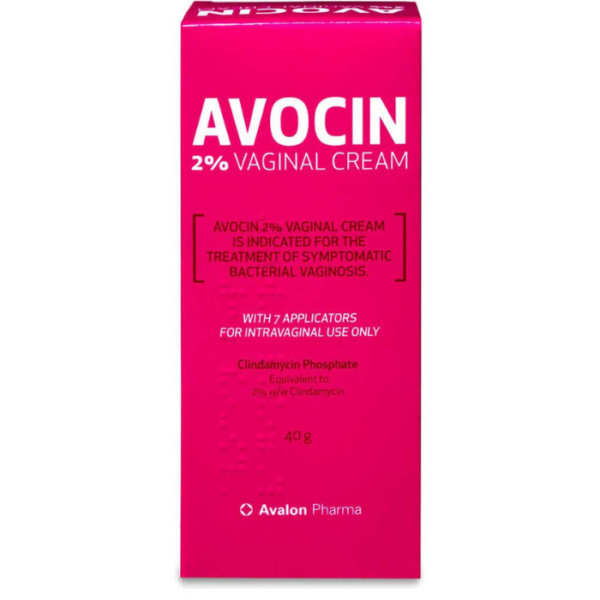 كريم AVOCIN 2% مهبلي