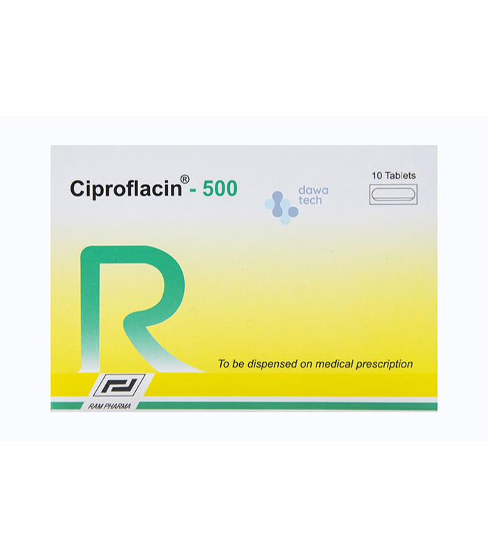 186.png سيبروفلوكساسين 500 ملغ 10 أقراص - الصورة 1